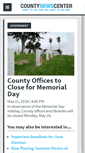 Mobile Screenshot of countynewscenter.com